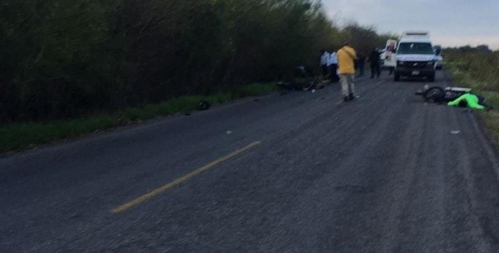 Encontronazo entre motociclistas deja dos muertos y un herido de gravedad en Navolato