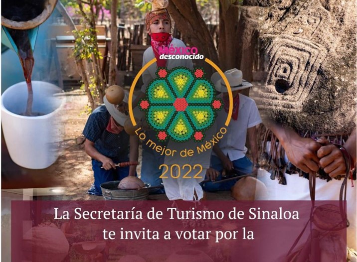 Invita Sectur a votar por la  Ruta Mayo-Yoreme de El Fuerte a Mocorito