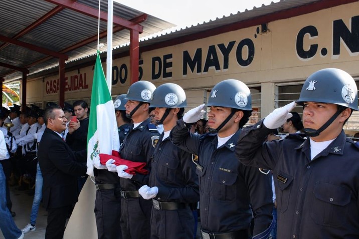 Navolato conmemora el 164 aniversario de la Batalla de Puebla en el Ejido 5 de Mayo