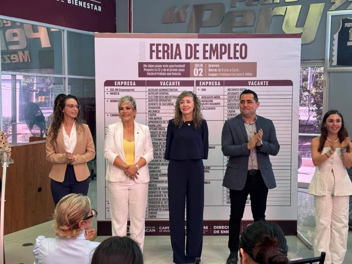 Ofertan más de 300 vacantes en Feria del Empleo realizada por el Ayuntamiento de Culiacán