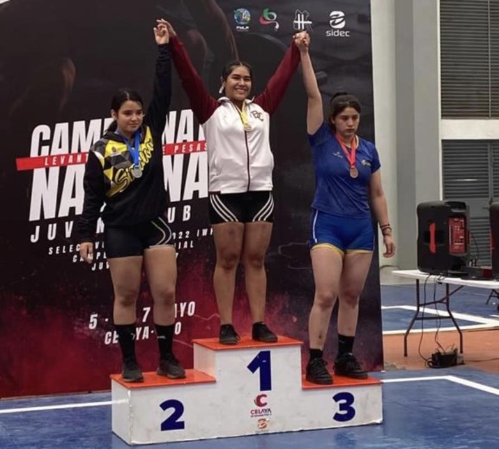 Sinaloa gana 12 medallas en nacional sub 17 de pesas 