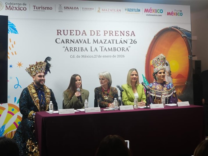 Promociona Sectur el Carnaval de Mazatlán en la CDMX
