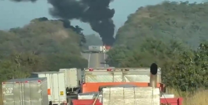 SSPE confirma enfrentamiento y bloqueo en Escuinapa