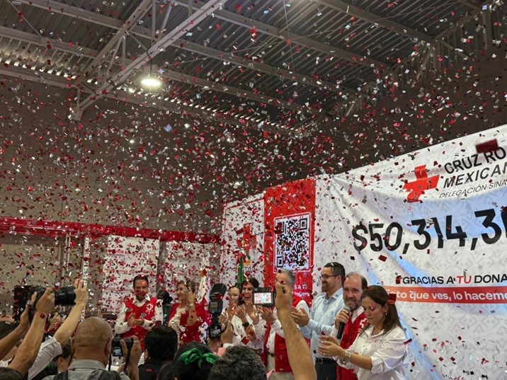 Supera Cruz Roja colecta estatal al recaudar más de 50 mdp