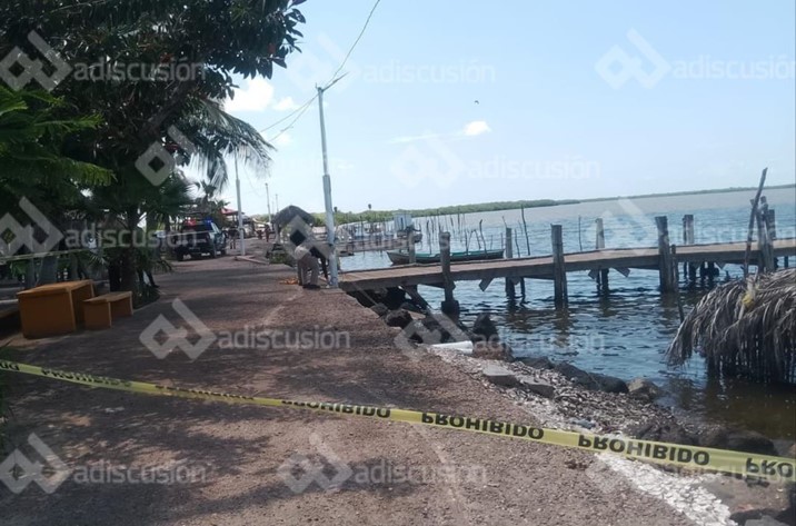  Muere hombre tras caer a un muelle en el campo pesquero El Conchal, municipio de Eldorado