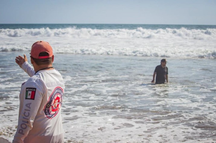 Rescatan a seis personas en playas de Mazatlán durante cuatro intervenciones