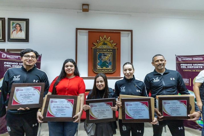 Realizan la Ceremonia de Entrega del "Premio Municipal del Deporte 2024"
