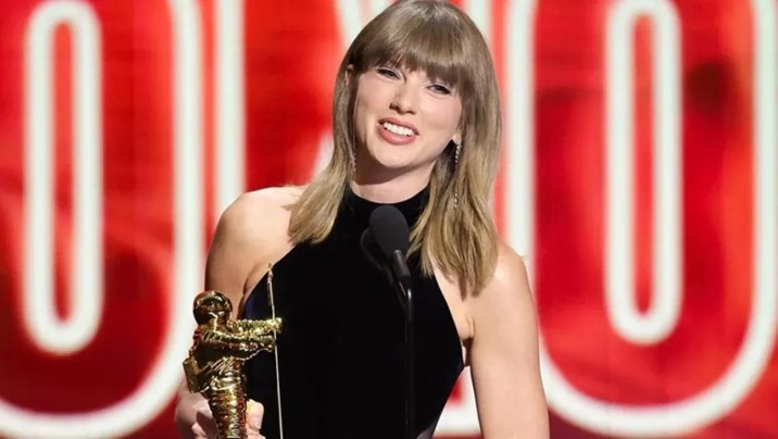Taylor Swift rompe el empate con Beyoncé y hace historia en los MTV VMAs