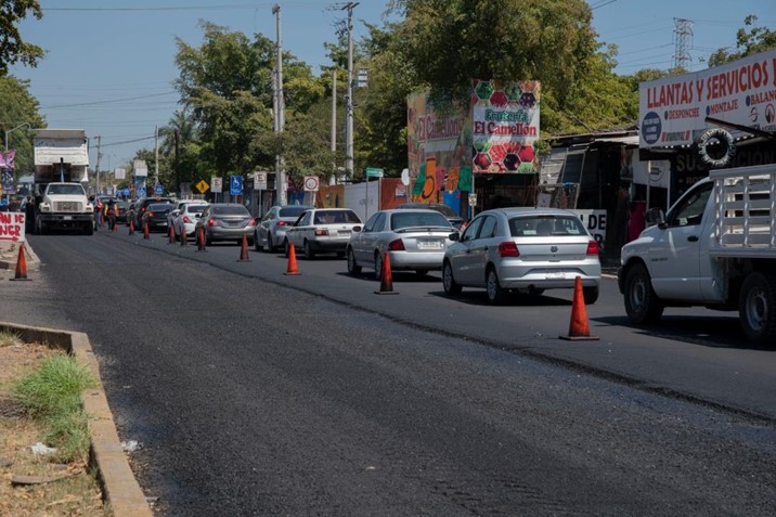 Más vialidades dignas para Culiacán: continúan acciones de reencarpetado
