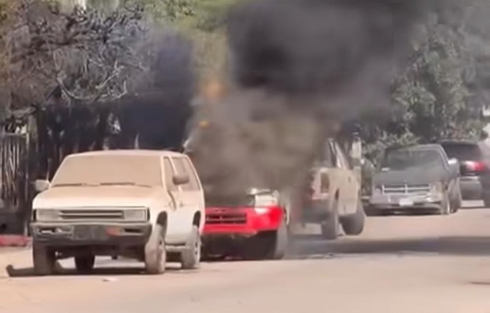 Suspenden a empresa de gas tras incendio de vehículo, en Ahome