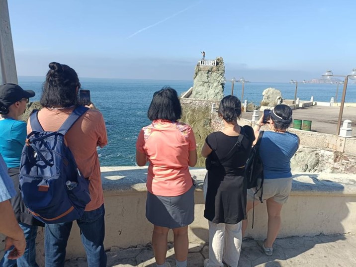 Cruceristas dinamizan actividad turística de Mazatlán durante la semana de Navidad