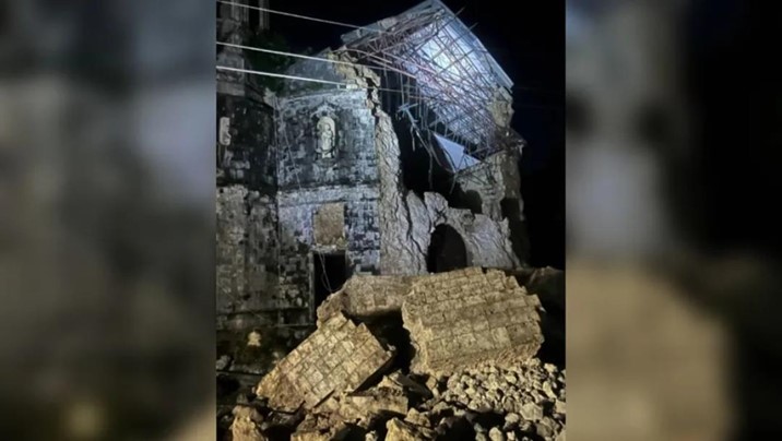  Terremoto de magnitud 6.9 sacude Filipinas; deja al menos 31 personas muertas