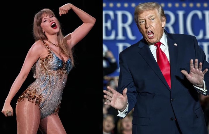Taylor Swift elimina sus canciones de publicaciones de Trump