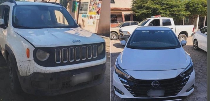  Recuperan 7 vehículos robados en Culiacán y Navolato
