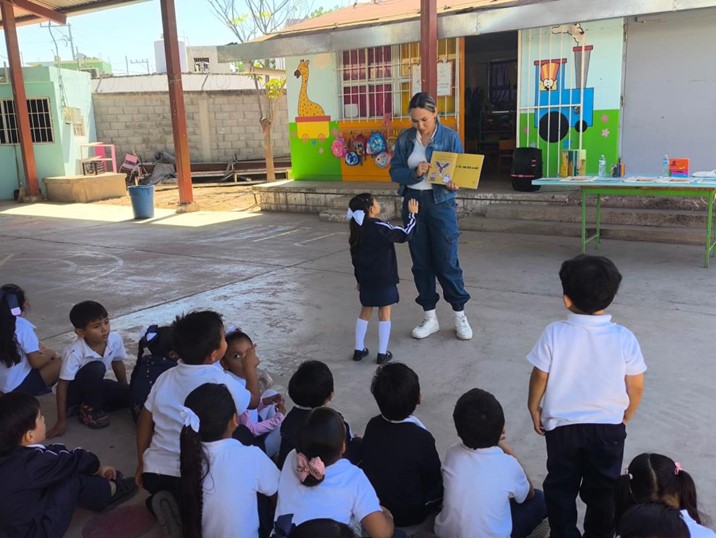Acentúan fomento a la lectura en preescolares de Villa Juárez