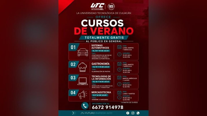 Abren convocatoria de cursos y talleres para jóvenes, enfocados en el autoempleo y el emprendimiento