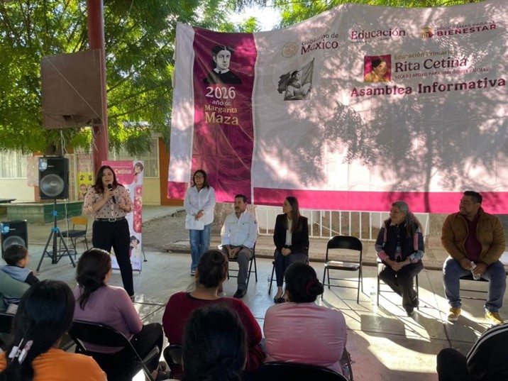  Arrancan asambleas informativas para la Beca "Rita Cetina" en Sinaloa
