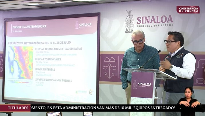 Lluvias han mitigado la sequía e incrementan el almacenamiento de las presas de Sinaloa: Protección Civil