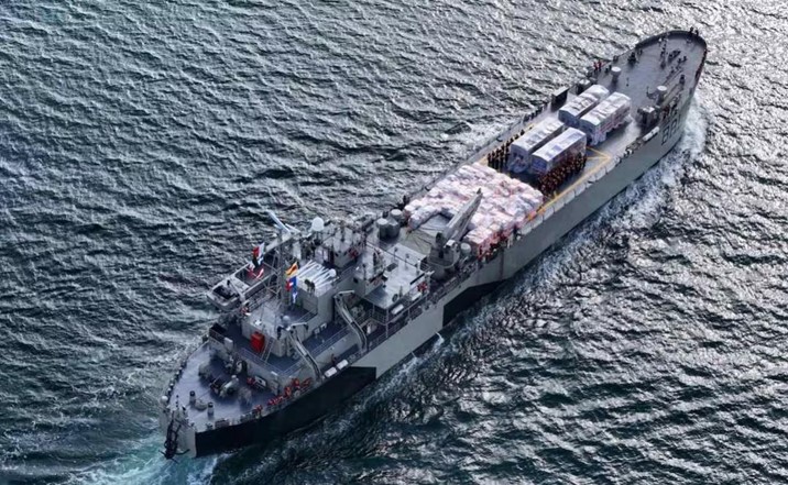  Zarpan dos buques de la Armada de México con ayuda humanitaria para Venezuela