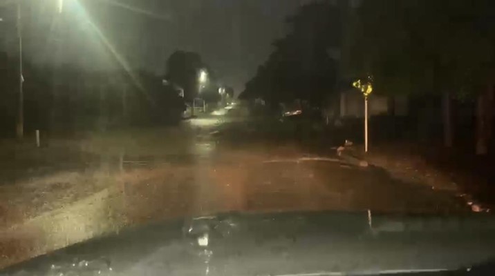 Protección Civil vigila Culiacán tras lluvias de la madrugada