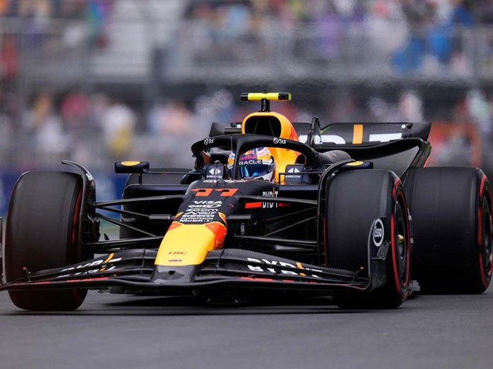  'Checo' Pérez con problemas en Canadá; noveno en práctica 3