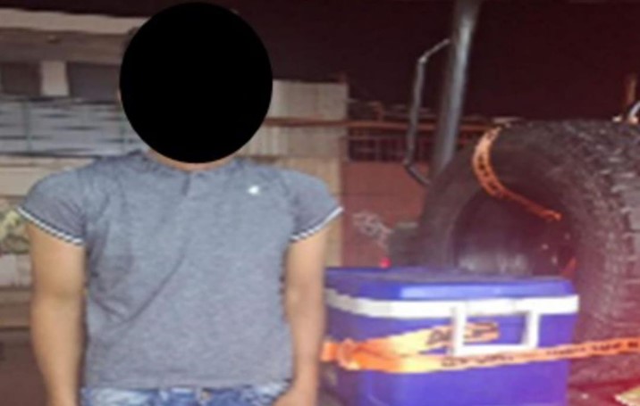 Detienen a un civil tras asaltar una farmacia, en Culiacán