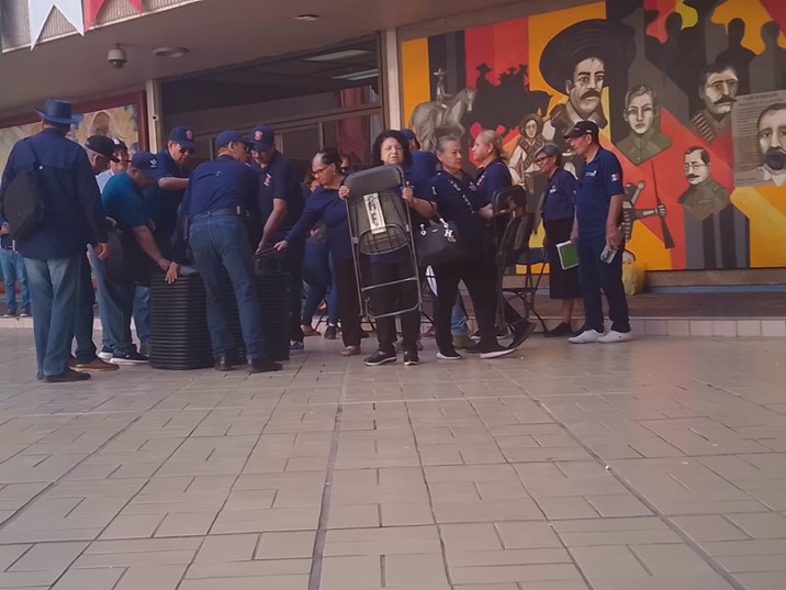 Demandas de Guerreros Azules no son de competencia estatal: Gobierno