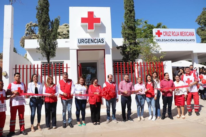 Inauguran instalaciones remodeladas de Cruz Roja en Badiraguato