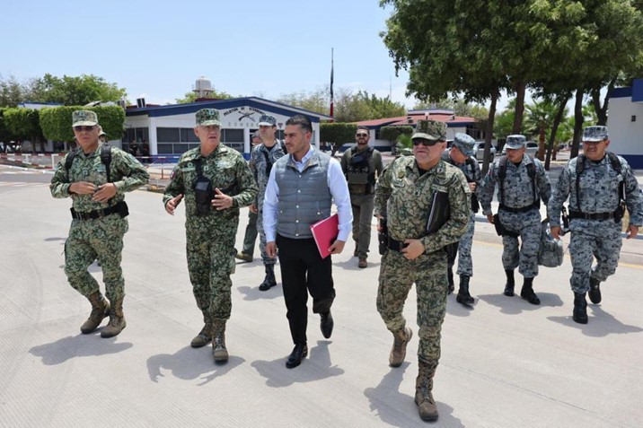 Admite Gobernador que hay aspectos que ‘corregir’ para la reactivación de operativos tras visita de Harfuch y Trevilla