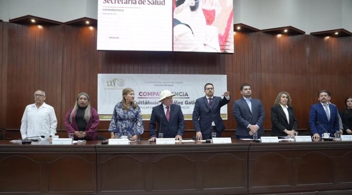Secretario de Salud comparte avances en el sector ante diputados