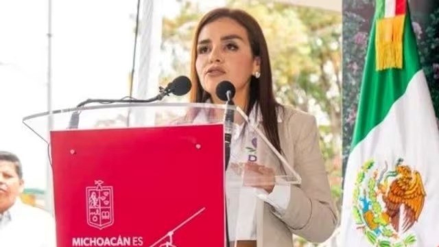  Perfilan a Grecia Quiroz como alcaldesa sustituta de Uruapan tras el asesinato de su esposo, Carlos Manzo