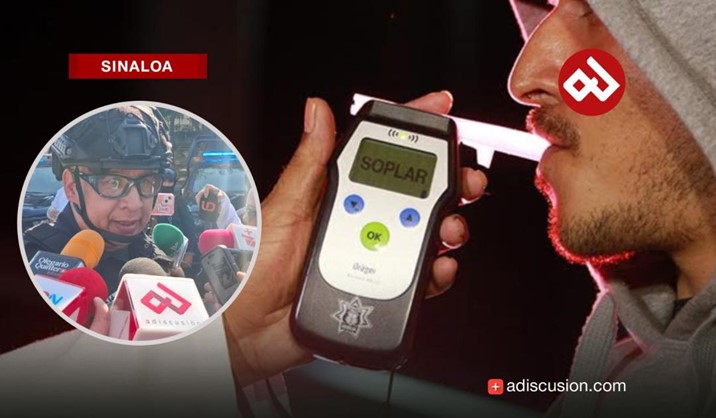 Descartan instalación de alcoholímetros en Culiacán durante Semana Santa