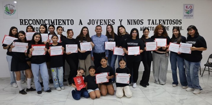 Navolato reconoce a jóvenes bailarines tras conquistar competencias nacionales