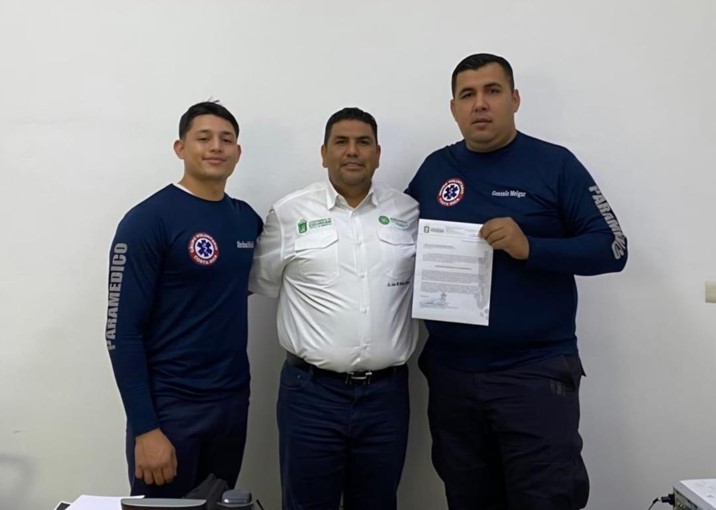 Reconoce Protección Civil a voluntarios de Costa Rica
