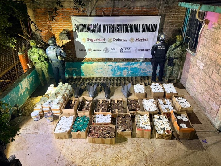  Aseguran 550 explosivos, camioneta robada e inmueble en Rosario