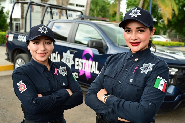 Se suman policías estatales a la prevención del cáncer de mama