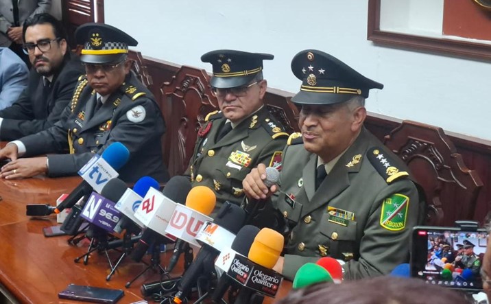 Fin a la violencia en Sinaloa depende de los grupos criminales, reconoce mando militar 