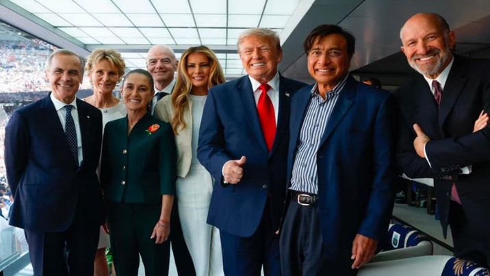 Final del Mundial reúne a Sheinbaum, Trump y líderes internacionales