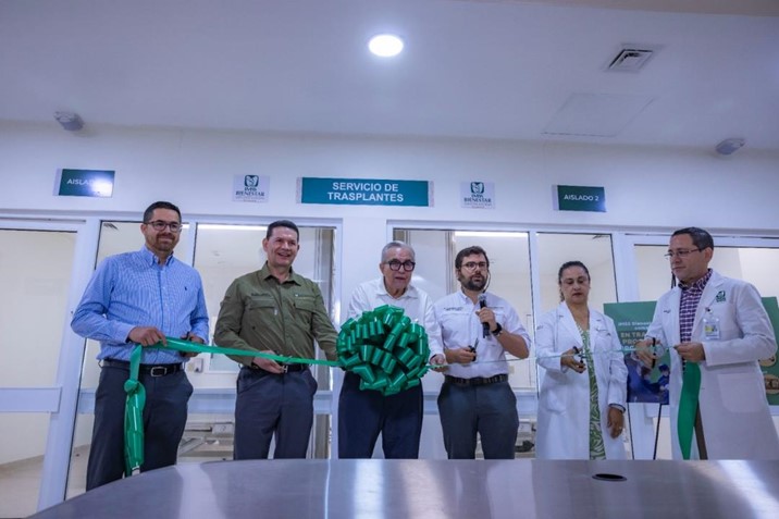 Sinaloa fortalece su sistema de salud con nueva Unidad de Trasplantes