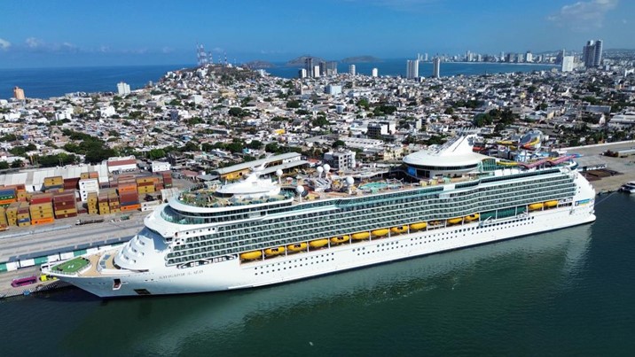 Mazatlán recibe 97 cruceros y genera millonaria derrama turística en 2026