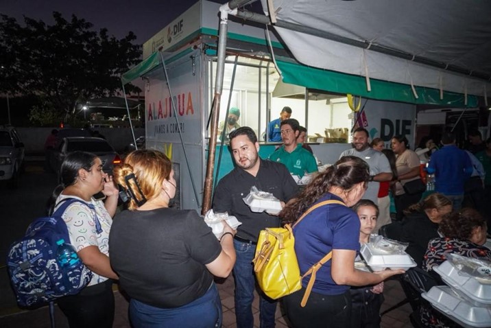 DIF Culiacán entrega 300 comidas calientes a familias en espera hospitalaria