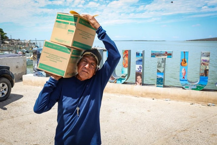 Avanza DIF Sinaloa en apoyo a familias con entrega de despensas