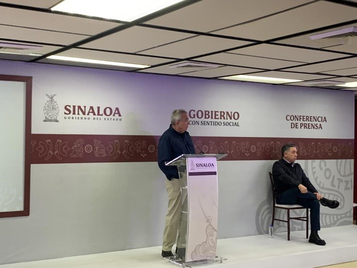  A pesar de hechos de alto impacto en Sinaloa, Rocha defiende que en Sinaloa no se tienen problemas de seguridad