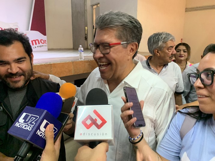 Con respeto y tolerancia, Rocha se ha ‘portado bien’ con su aspiración, dice Ricardo Monreal