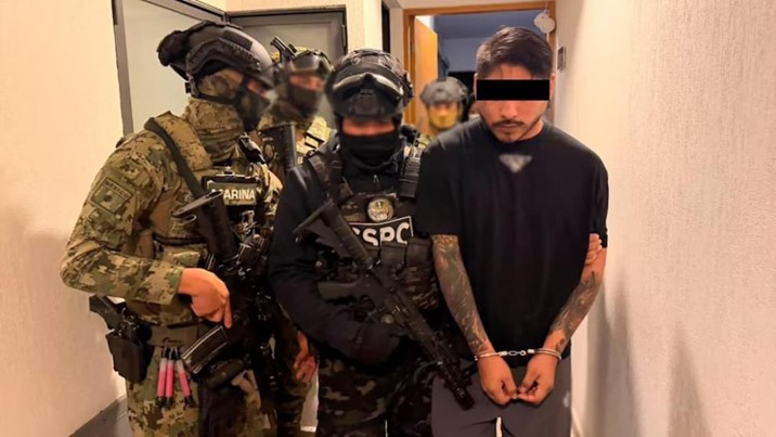 Capturan a jefe criminal buscado por homicidios y extorsiones