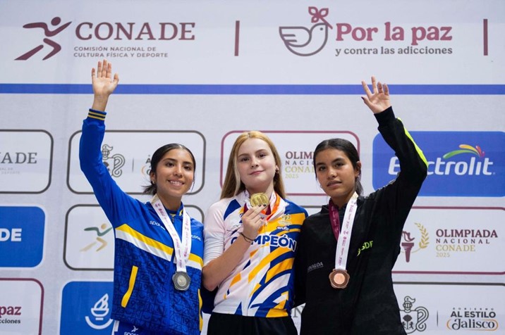 Obtienen Sinaloa tres medallas más en el ciclismo de Olmpiada Nacional CONADE 2025