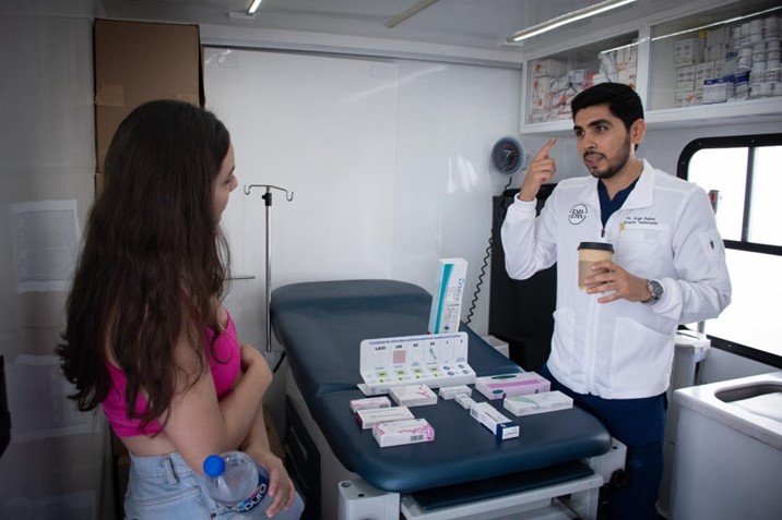 Unidades Móviles de Salud para la Mujer y Salud Sexual acuden a la Feria del Bienestar 2024