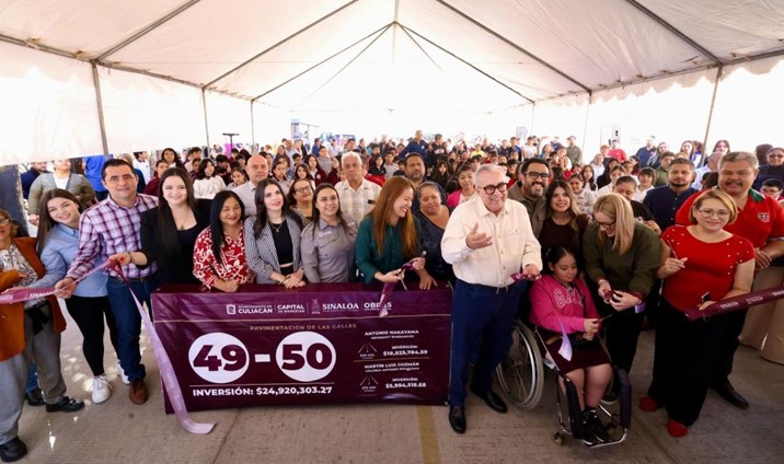 "Mejoramos condiciones de movilidad para alumnos y ciudadanos": Rocha al entregar calles en Barrancos