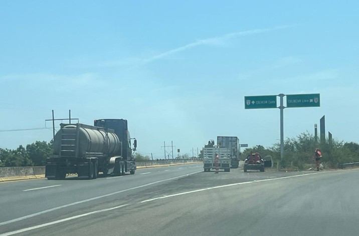  Abren “La Costera” tras el trágico accidente ocurrido en Alhuey; automovilistas eran redirigidos a Guamúchil