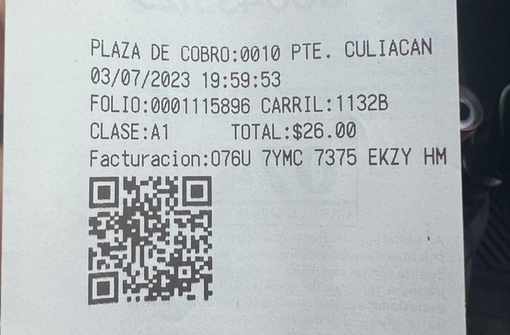 Suben tarifas de peaje de la SCT en carretera Guasave-Culiacán